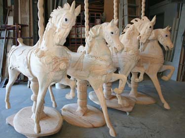 carousel horse group